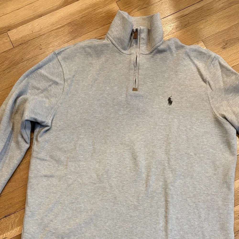 POLO Ralph Lauren Estate-Rib Mock neck Quarter-Zip Pullover - Picture 2 of 7
